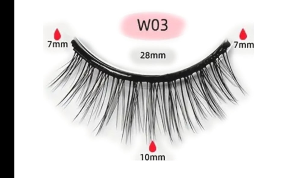 Self-Adhesive Reusable Eyelashes