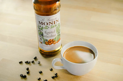 Monin - Roasted Hazelnut Syrup, Gluten Free, Vegan Non-GMO 750ml