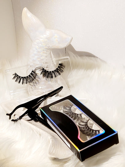 7D Series - Russian Faux Mink Handmade Lash 35MM